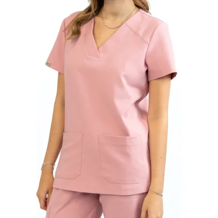 Bluzka medyczna SCRUBS MEDI TEDDY  - COSTA DUSTY ROSE